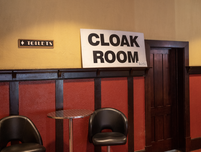 CLOAKROOM THEBARTON THEATRE
