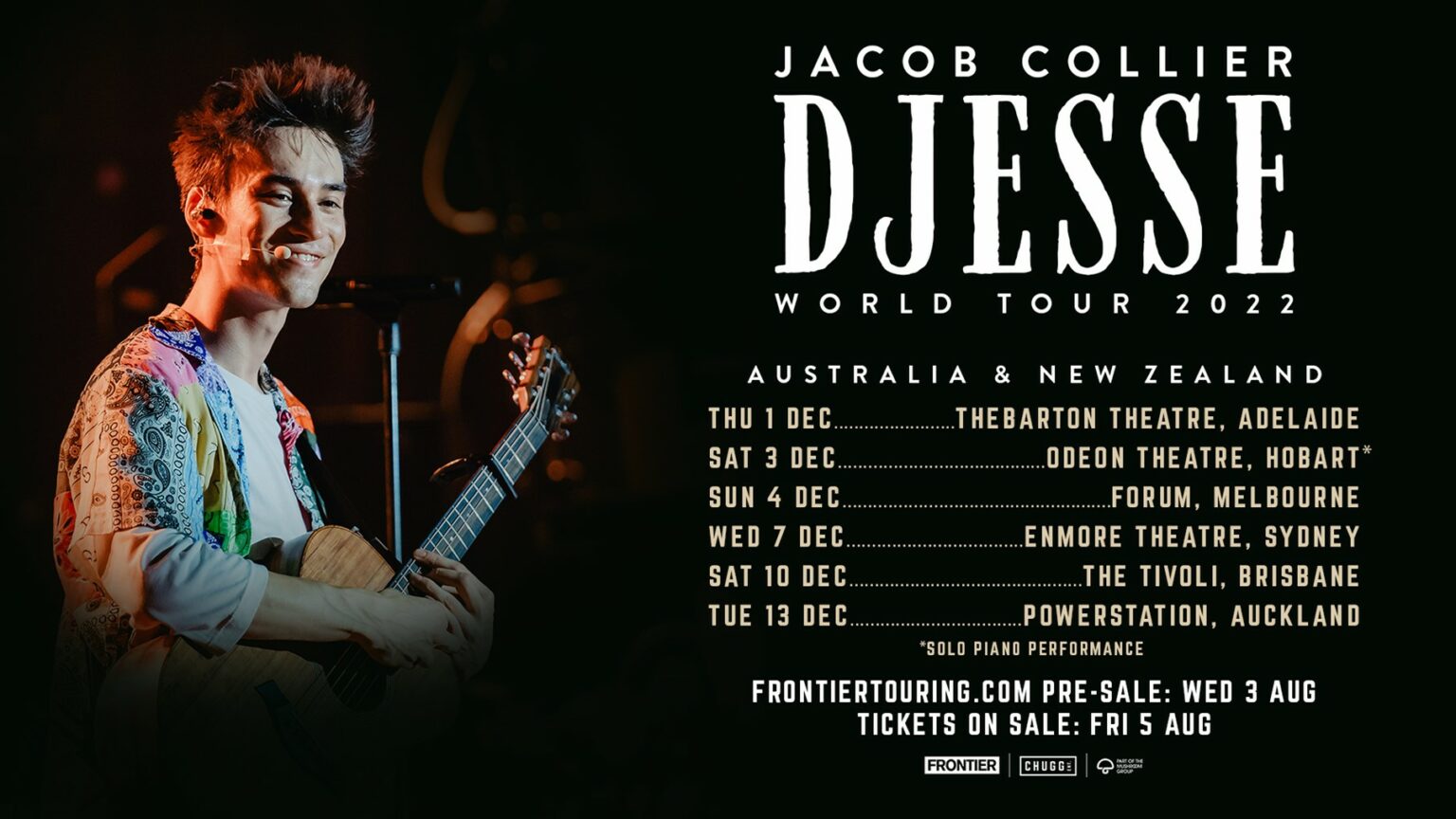 JACOB COLLIER THEBARTON THEATRE